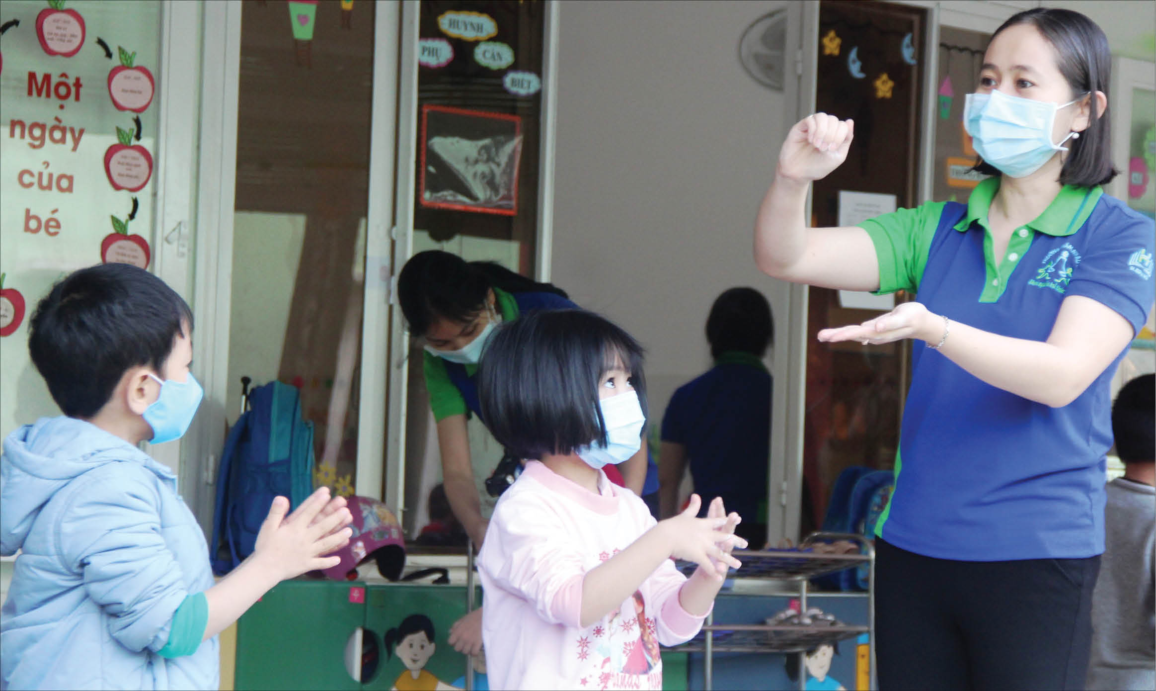 Yêu trẻ như giáo viên mầm non