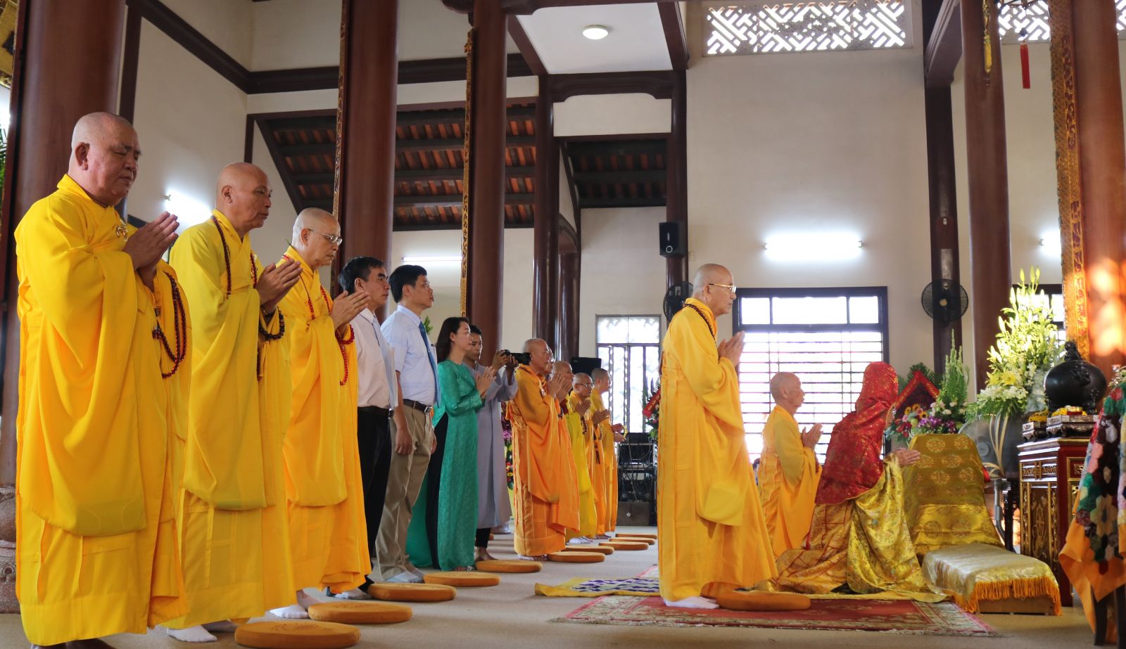 Vesak celebration for Buddha s 2564th birthday was solemnly held and live streamed