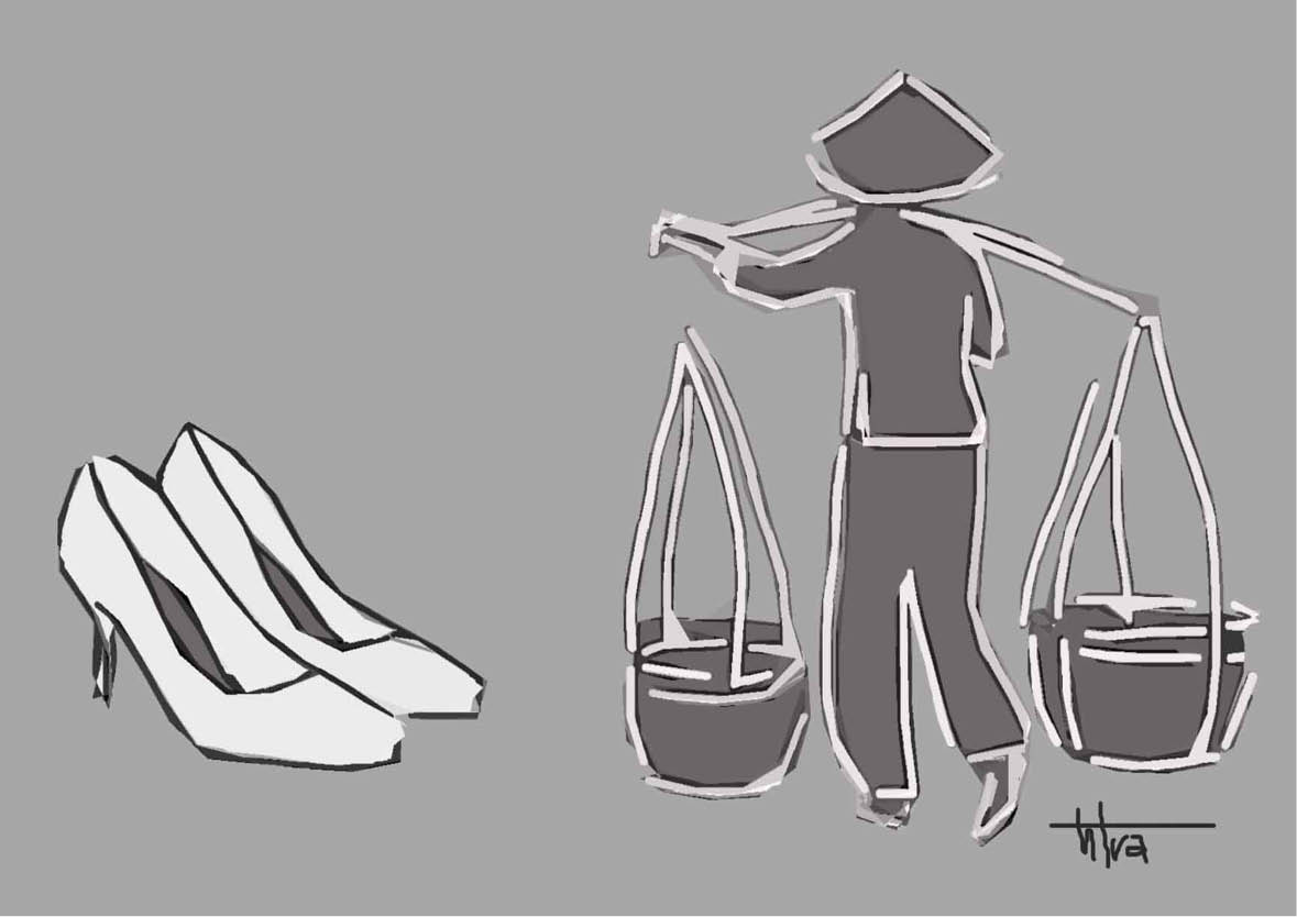 Đôi giày 5 000 đồng của mẹ