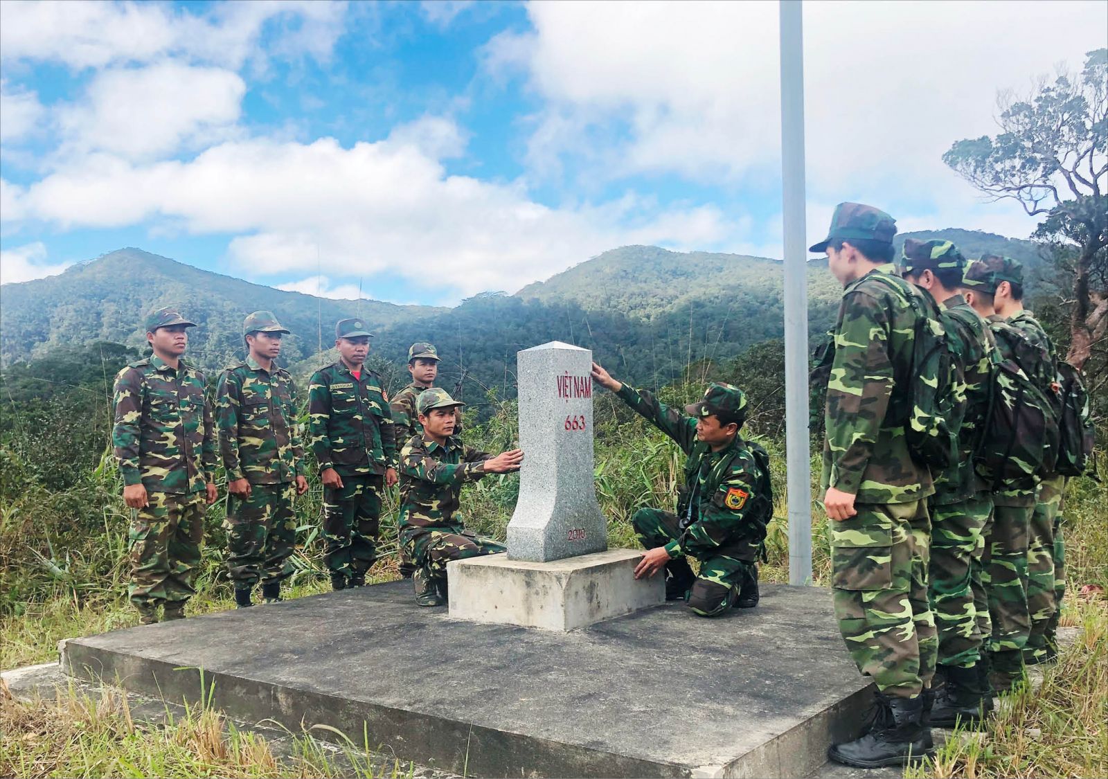 Beside the milestone of love