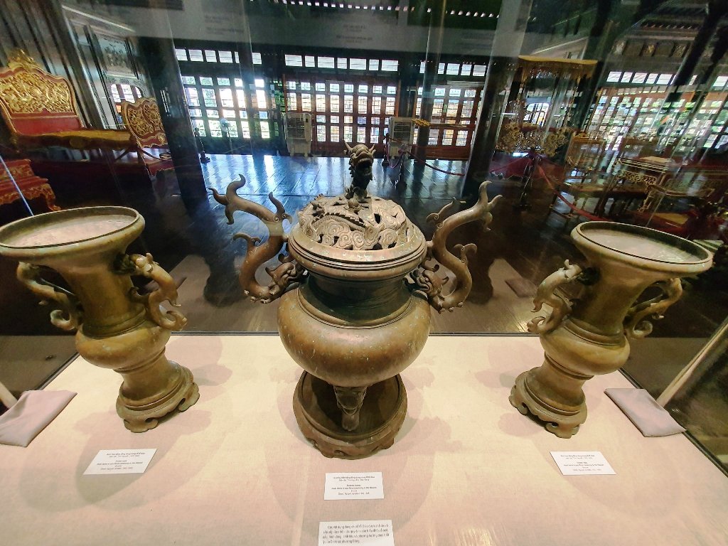 Exhibition of documents and artifacts of Emperor Gia Long