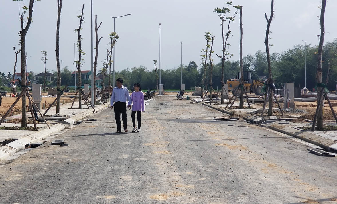 Đốc thúc tiến độ hạ tầng khu dân cư Hương Sơ