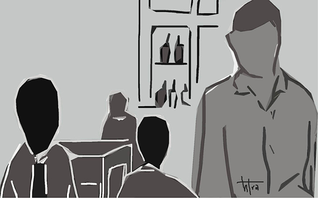 Ly trà sữa của thầy