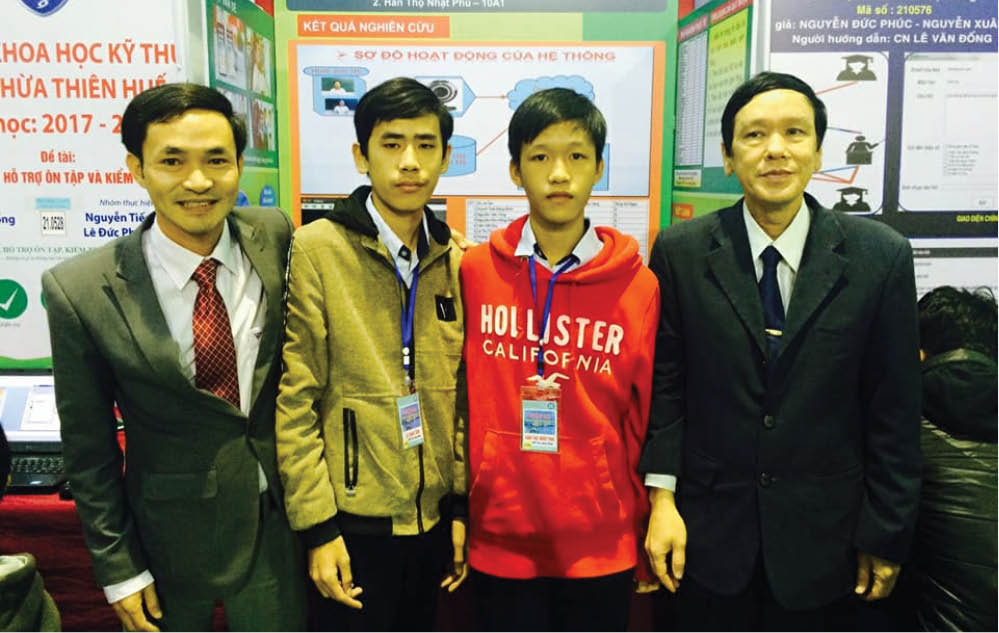 Hạnh phúc khi thấy học sinh trưởng thành