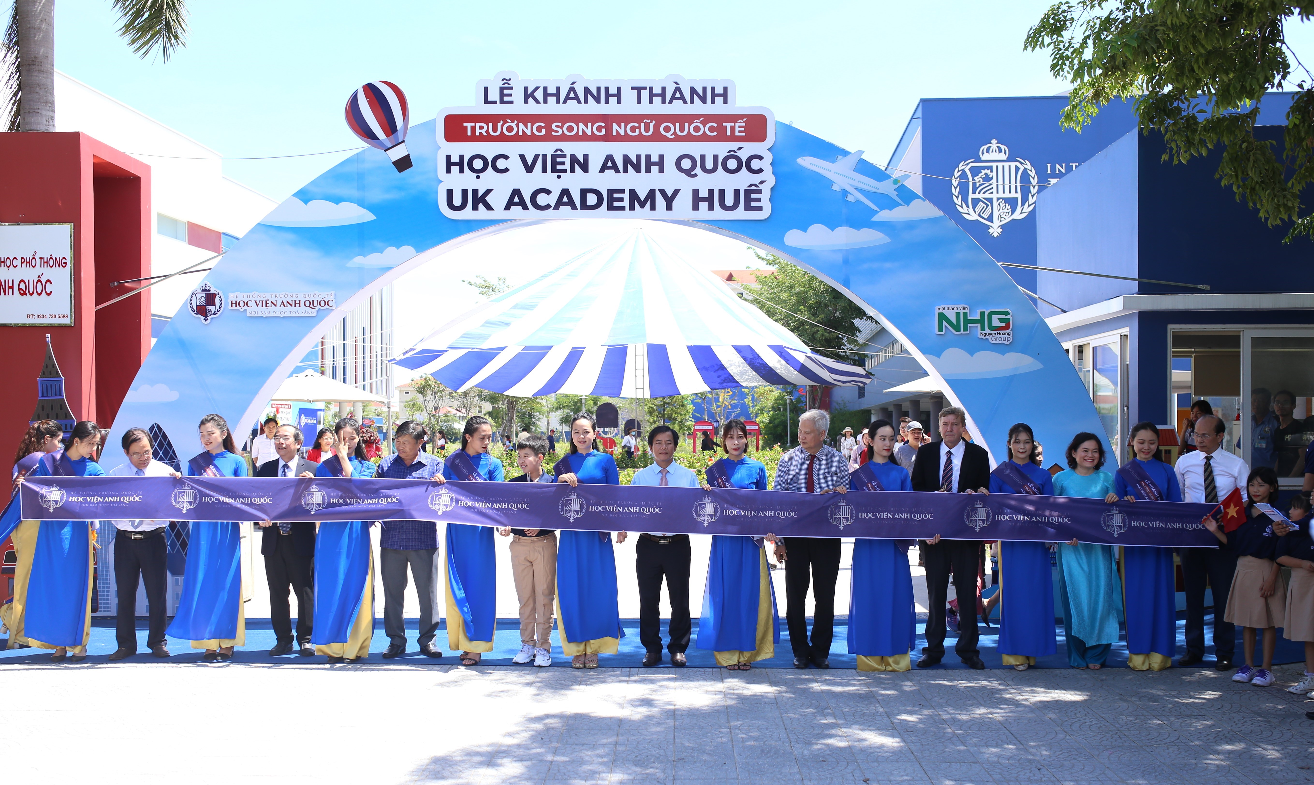 Khánh thành Trường song ngữ Quốc tế học viện Anh quốc UK Academy Huế
