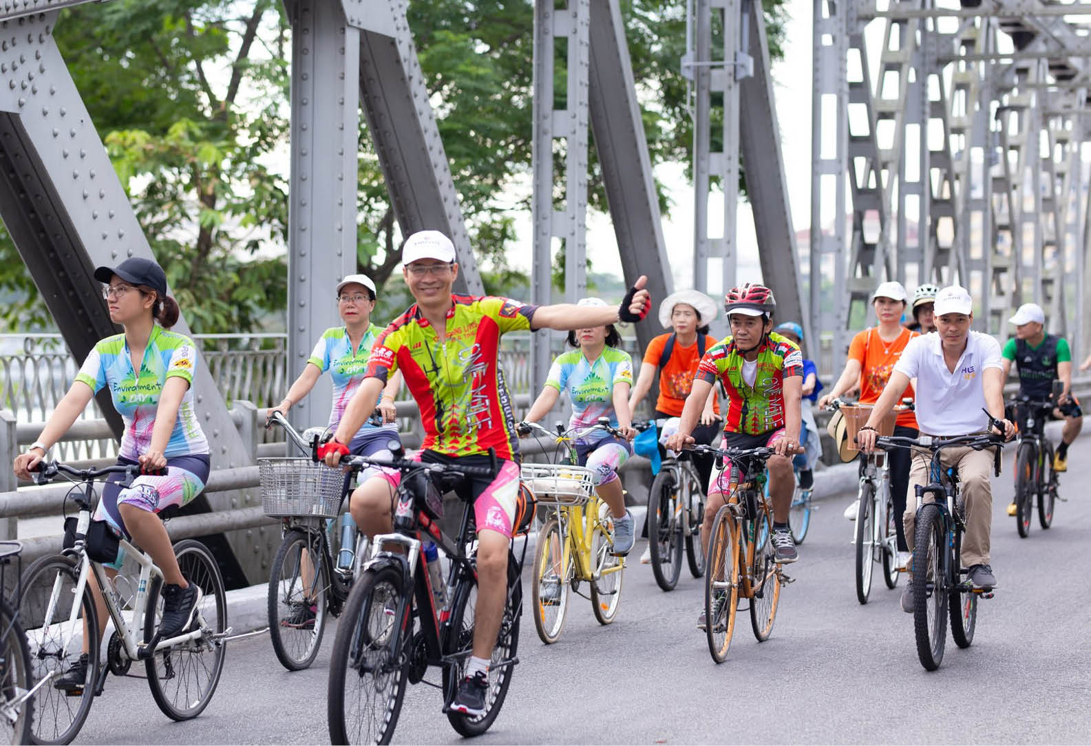 Hue City is oriented towards a cycling city