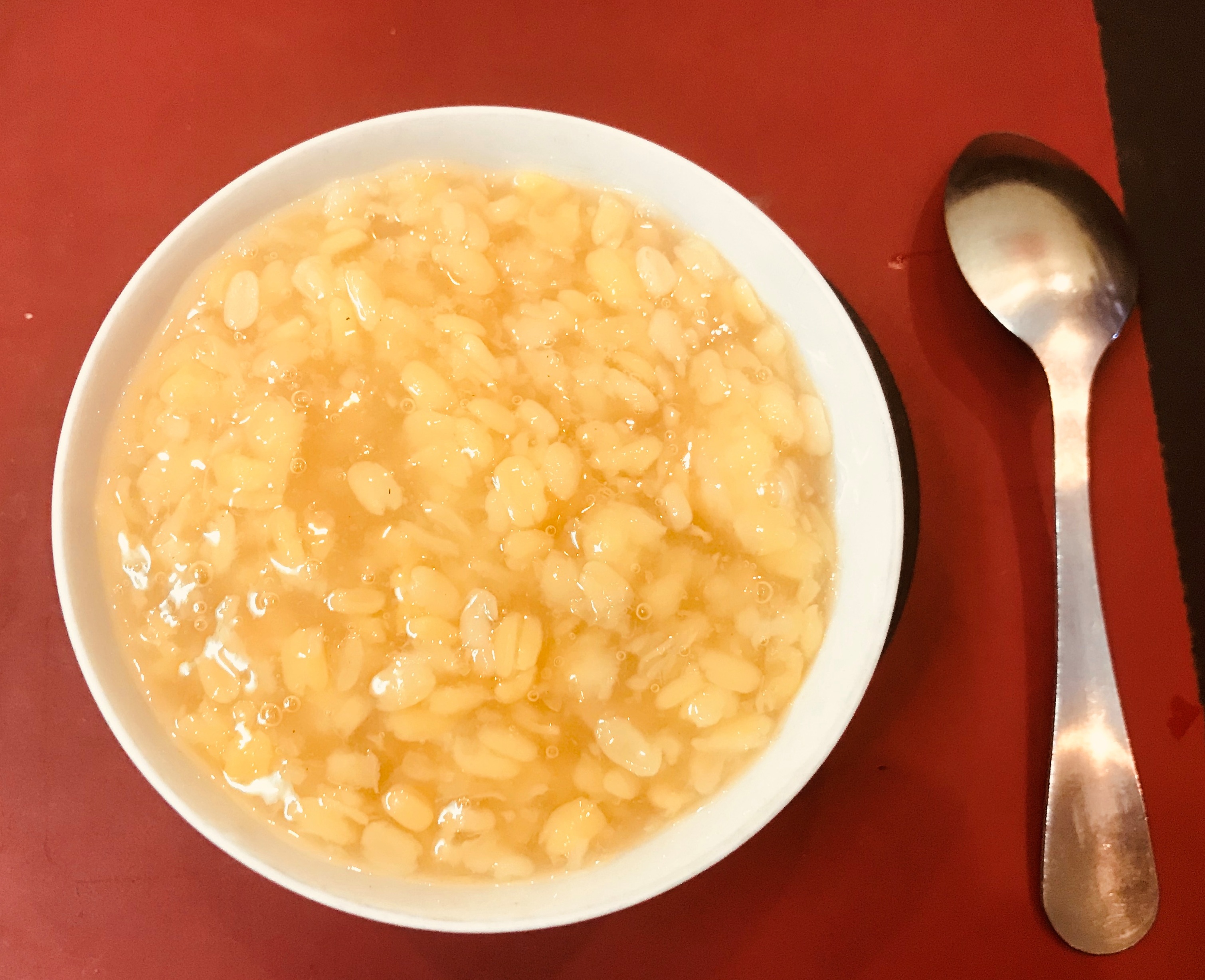 Areca flowers in the bowl