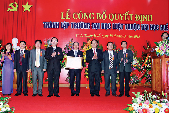 Xây dựng và khẳng định vị thế cơ sở đào tạo Luật có thương hiệu