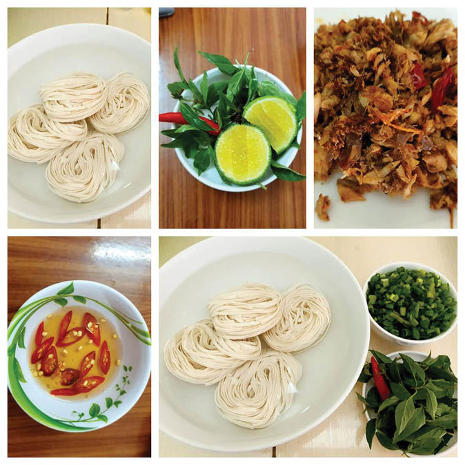 Refresh your taste buds with yellowtail scad thick noodle soup