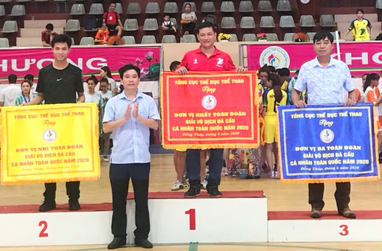 Huế đứng thứ 3 toàn đoàn tại giải vô địch đá cầu cá nhân toàn quốc