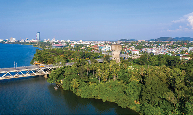 The city of Perfume River