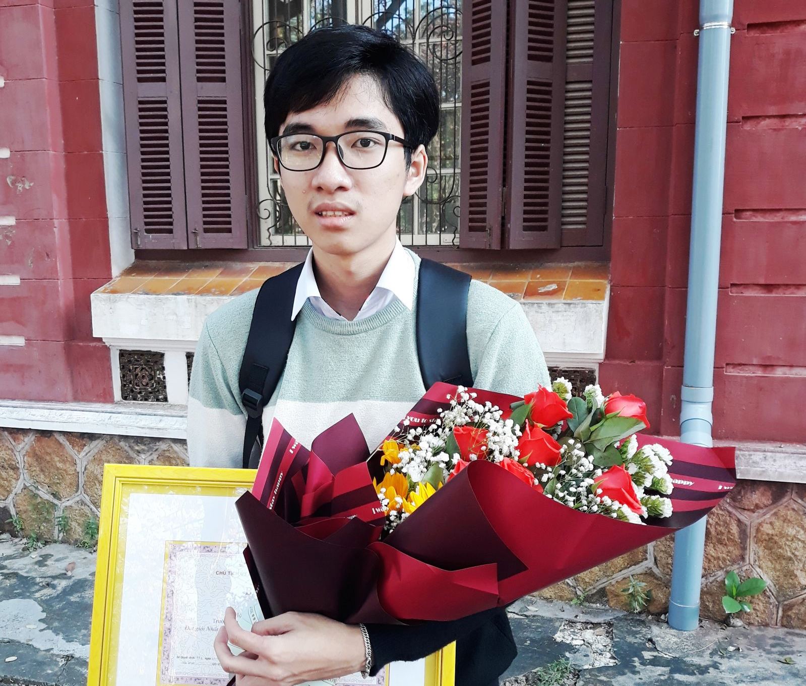 Hồ Việt Đức sẽ tham dự Olympic quốc tế môn sinh học