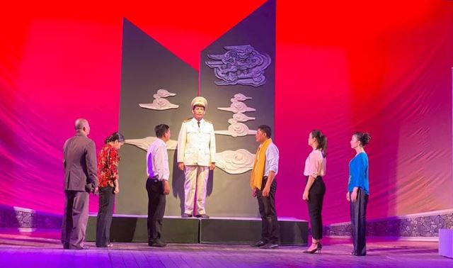 Khắc họa hình tượng người chiến sĩ Công an Nhân dân