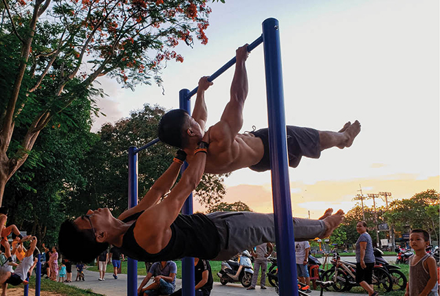 Street workout- nghệ thuật của cơ bắp