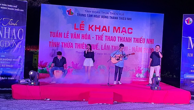 Khai mạc tuần lễ văn hóa thanh thiếu nhi