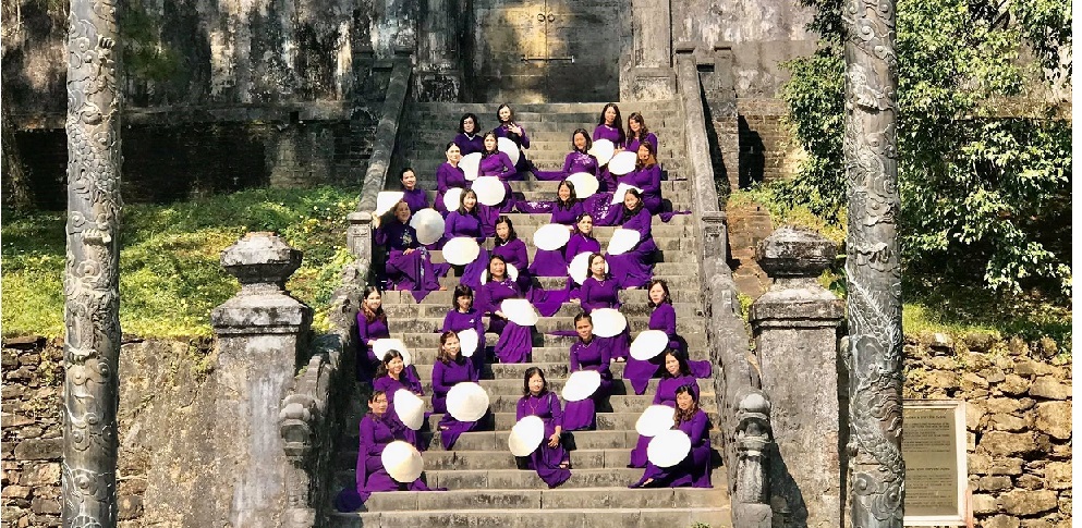 Thi ảnh online “Áo dài với di sản văn hóa Huế”