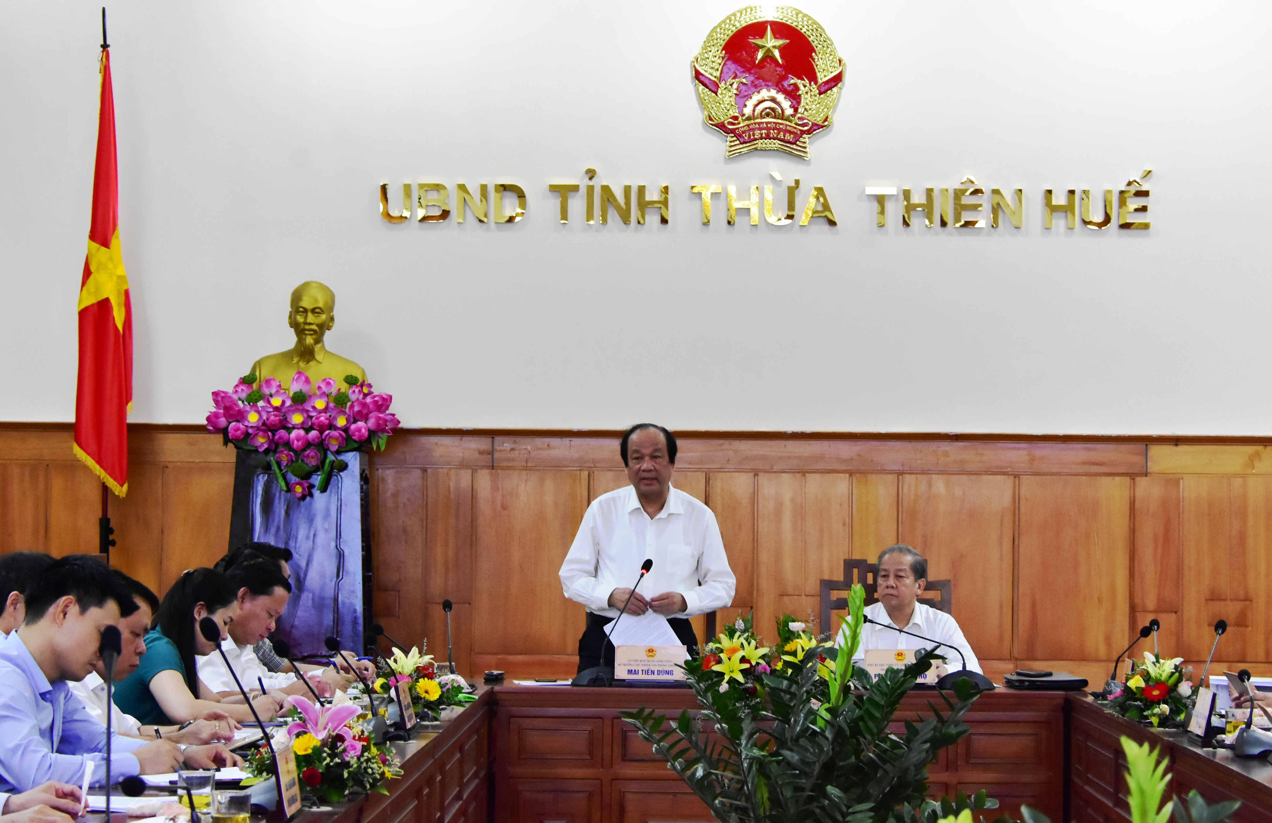 Sẽ đồng hành cùng tỉnh thực hiện Nghị quyết 54 của Bộ Chính trị