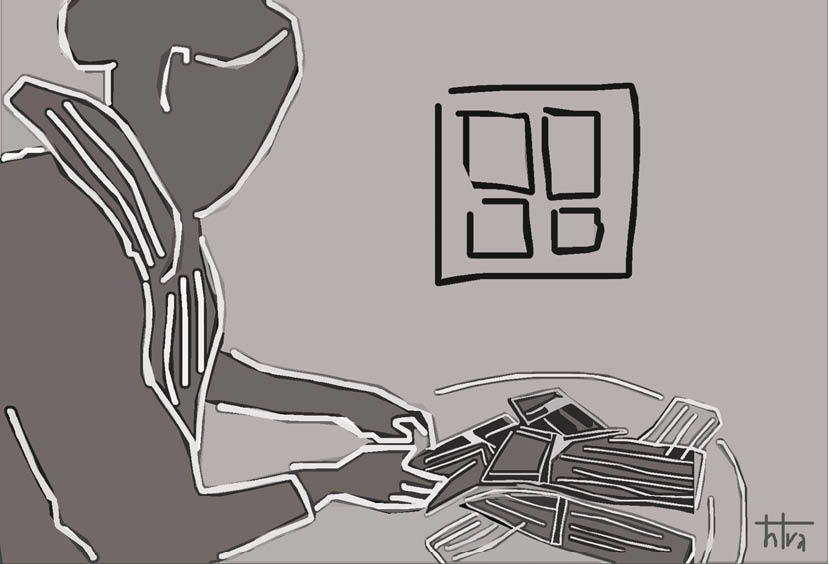 Bánh gói lá đon của mạ