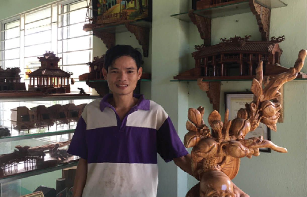 Đôi tay tài hoa của nghệ nhân khiếm thính