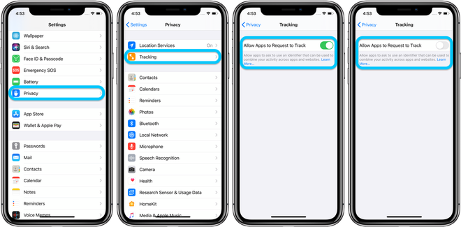 Cách chặn ứng dụng theo dõi bạn trên iOS 14