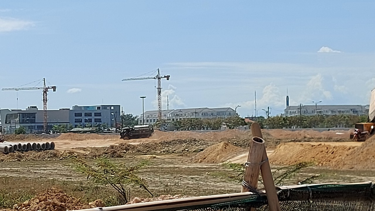 Khắc phục ô nhiễm tại các gói thầu khu hành chính tập trung tỉnh