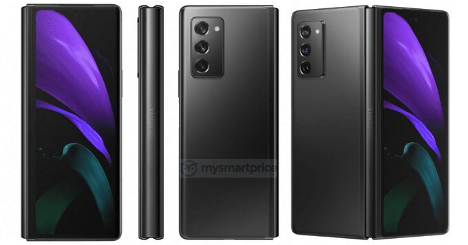 Galaxy Z Fold 2 lộ ảnh thực tế