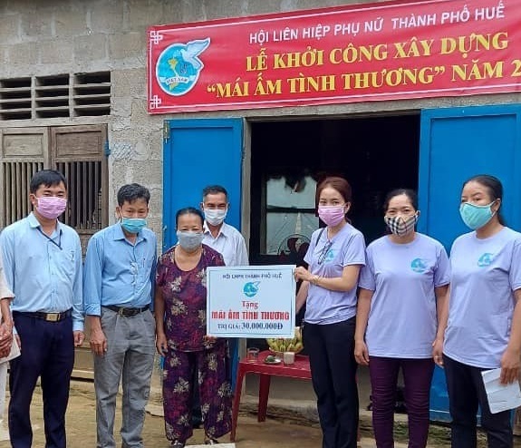 Khởi công Mái ấm tình thương cho phụ nữ khó khăn