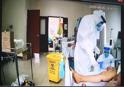 Can thiệp tim mạch khẩn thành công cho bệnh nhân COVID-19