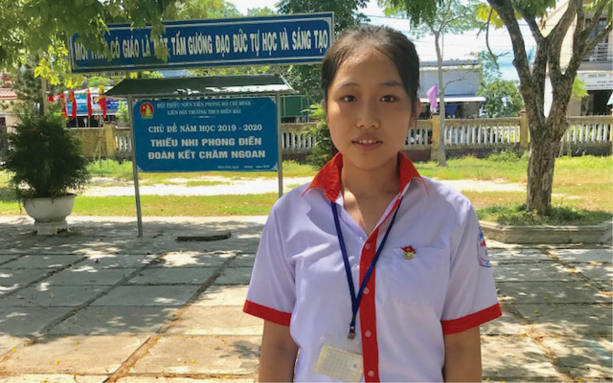 Nghị lực của cô học trò nghèo