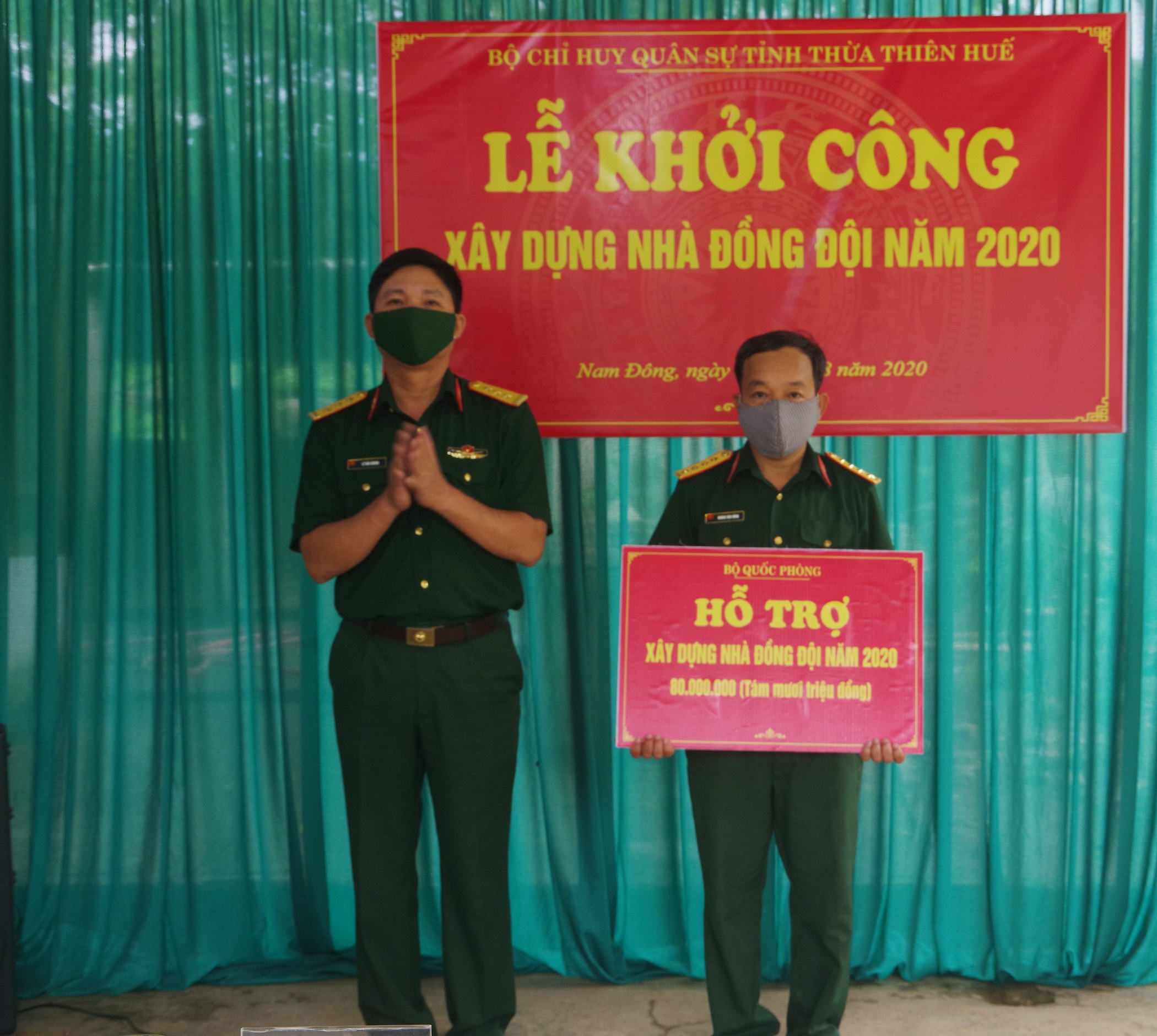 Khởi công xây dựng “Nhà đồng đội”