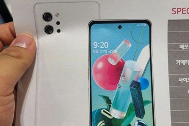 Lộ diện smartphone 5G tầm trung sắp ra mắt của LG
