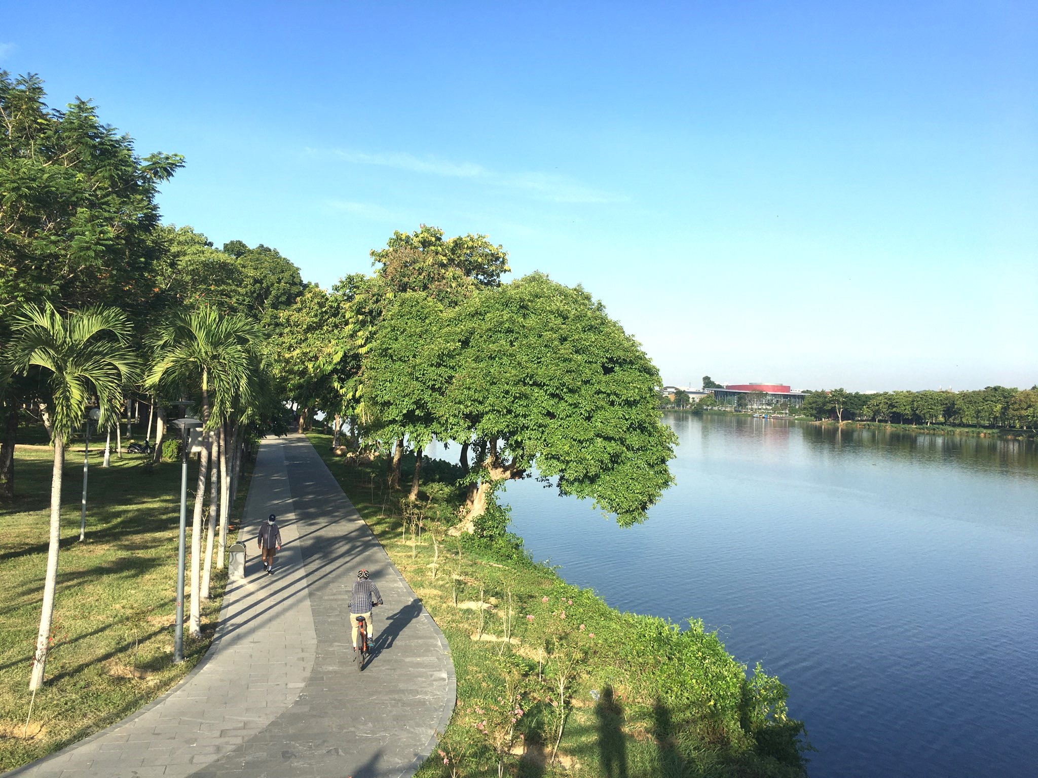 The project of embellishing Phu Xuan Park, the section from Phu Xuan Bridge to Da Vien Bridge approved