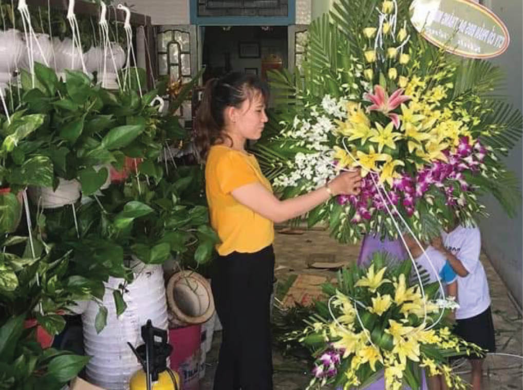 Ổn định cuộc sống từ yêu hoa