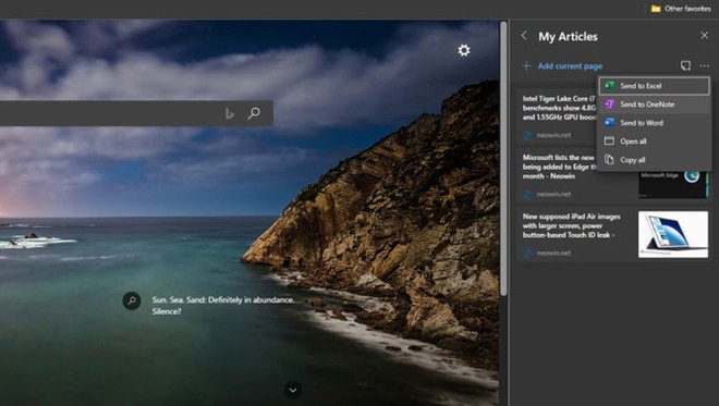 Microsoft Edge 85 ra mắt với nhiều tính năng mới