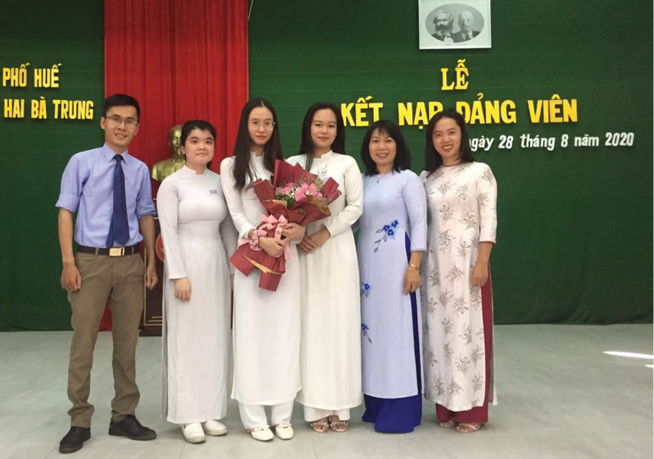 “Bông hoa” của Trường THPT Hai Bà Trưng