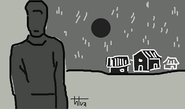 Trăng trên đỉnh đồi