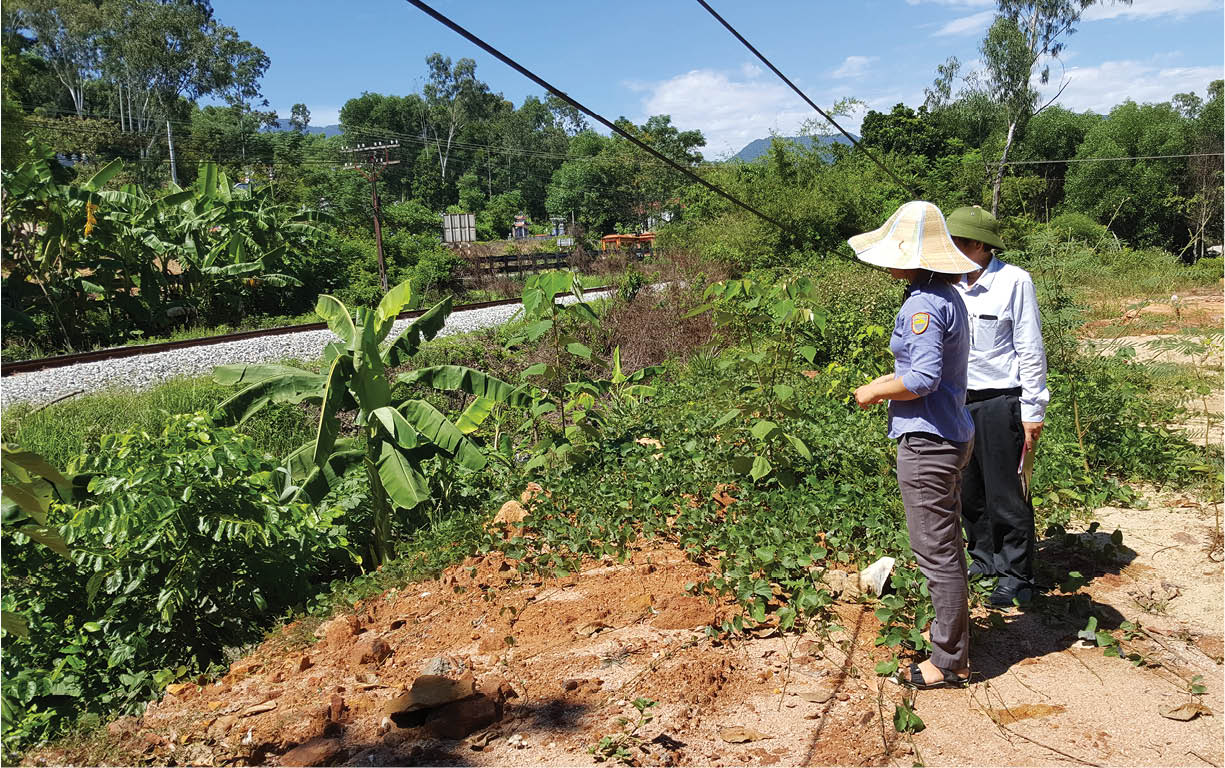 Dai dẳng vi phạm hành lang an toàn đường sắt