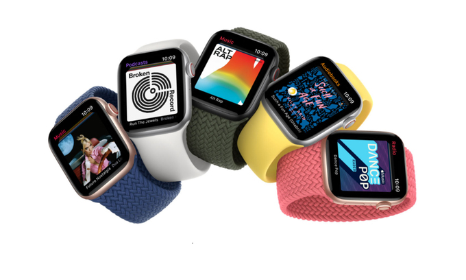 Apple Watch SE chống nước ngang Watch 6