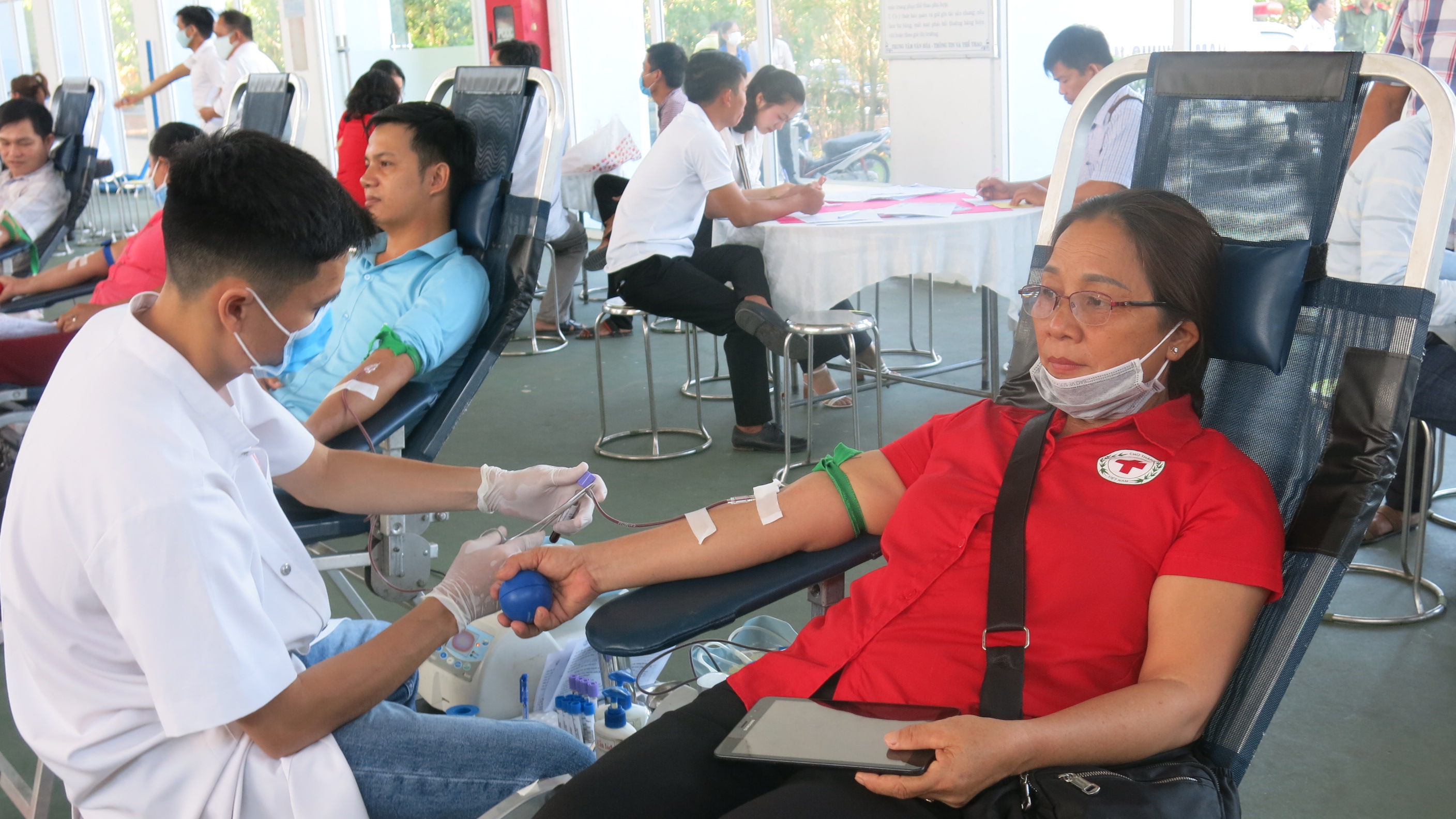 Phong Điền 350 người tham gia hiến máu tình nguyện