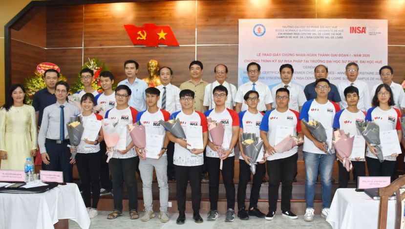 20 thí sinh trúng tuyển ngành Kỹ sư chương trình của Trung tâm INSA