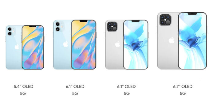 iPhone 12 nhỏ nhất sẽ có tên Mini