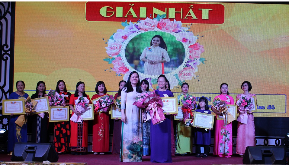 Một thí sinh của tỉnh tham dự vòng bán kết cuộc thi “Phụ nữ khởi nghiệp” toàn quốc