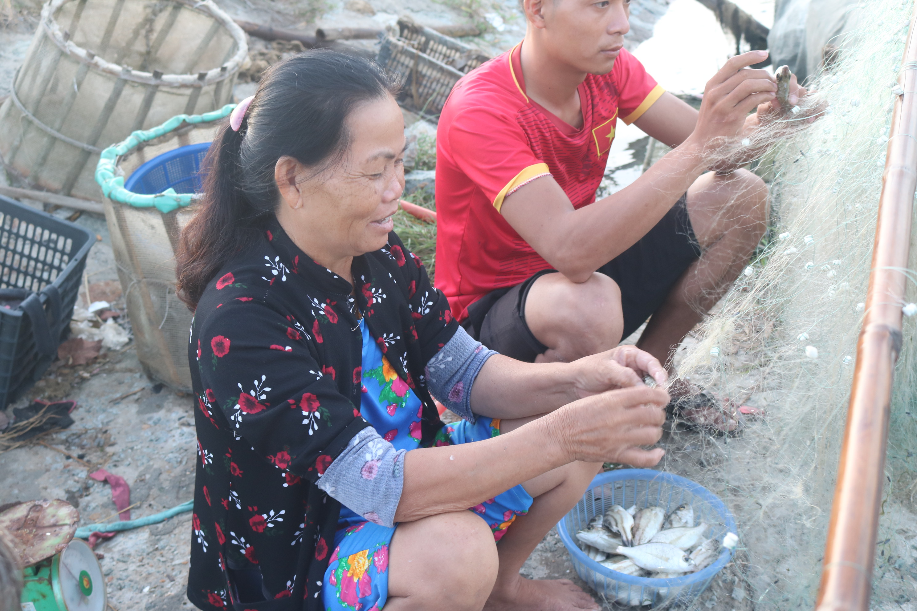 Chợ sớm Hương Phong