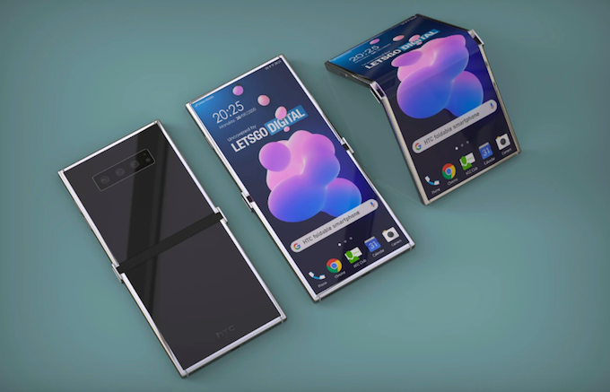 HTC có thể trở lại với smartphone màn hình gập