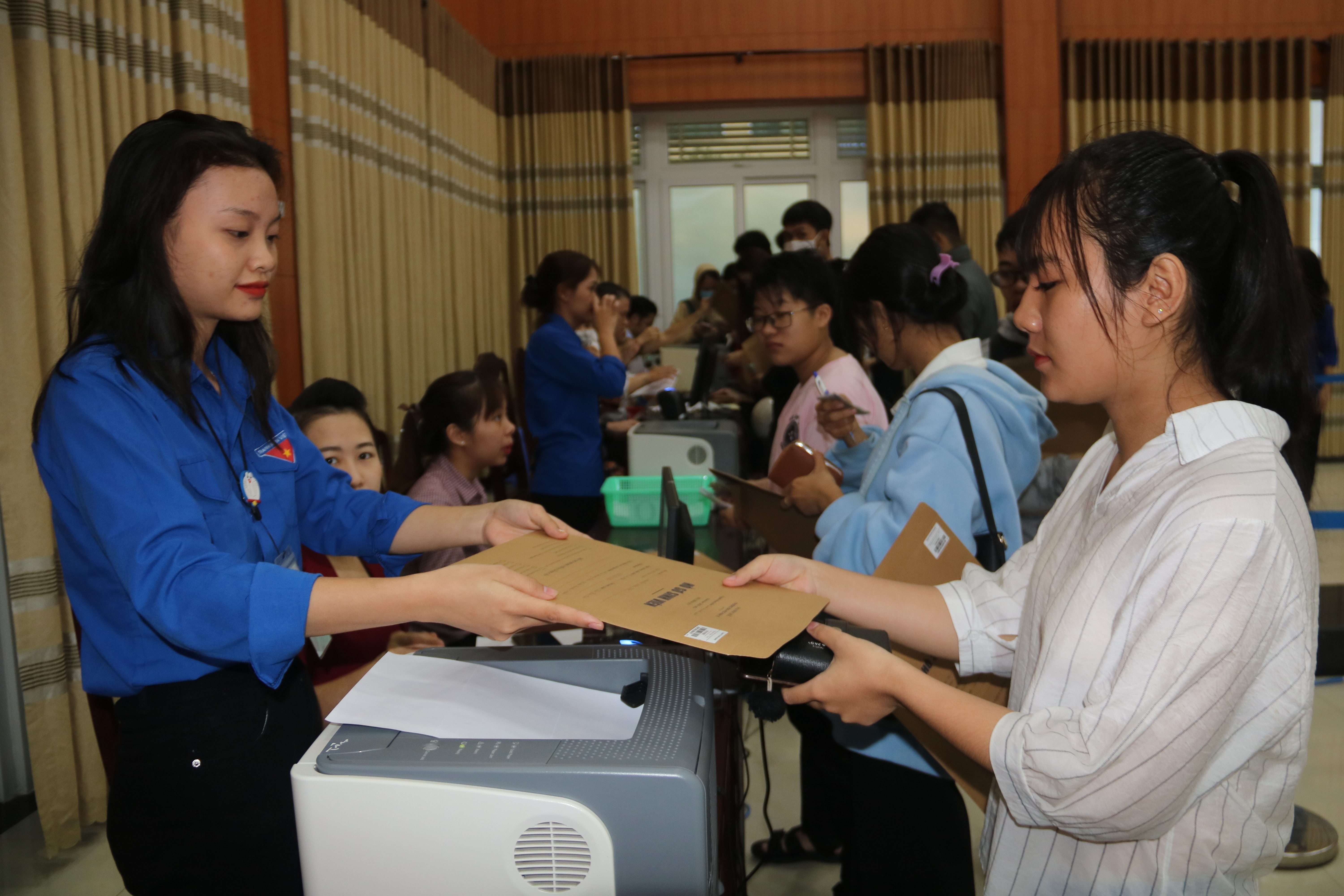 Tạo điều kiện cho thí sinh chưa thể nhập học