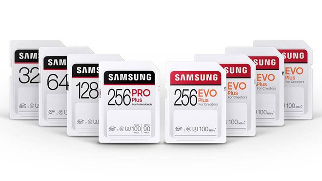 Samsung tung loạt thẻ nhớ chuyên nghiệp cho nhà sáng tạo