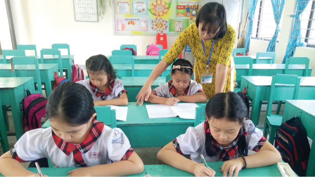 Rèn chữ, rèn tính cách cho trò