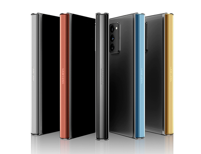 Người dùng Galaxy Z Fold2 có thể tự phối màu bản lề