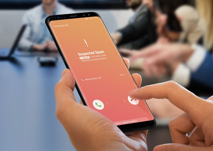 Điện thoại Samsung tự động chặn cuộc gọi rác