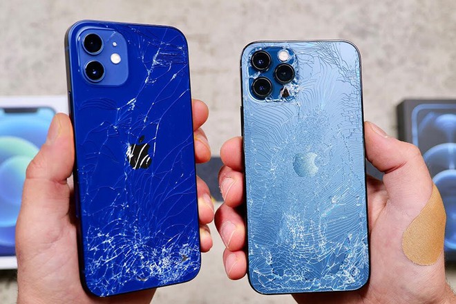 Màn hình Ceramic Shield trên iPhone 12 có thực sự bền